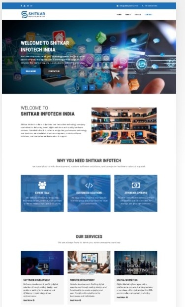 website development portfolio